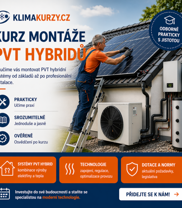 Kurz PVT hybridních systémů ☀️🔧